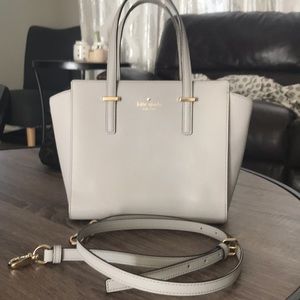 Used light grey Kate Spade purse